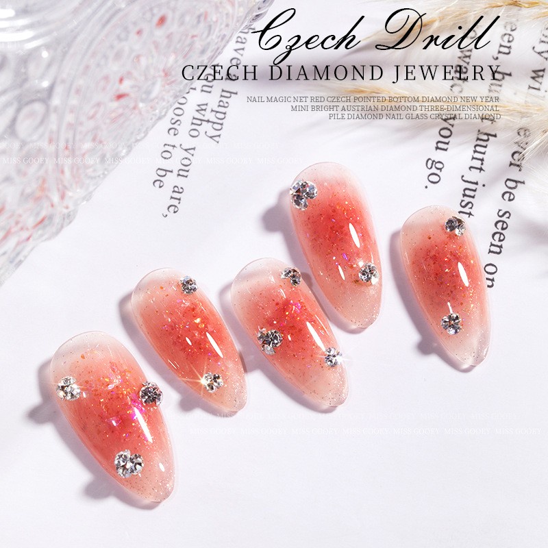 Set 1000 Hạt Cườm 3D Nhỏ Dùng Trang Trí Móng Tay Nghệ Thuật