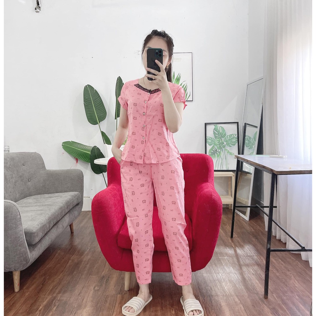 Bộ chất đũi phối ren cổ cực xinh | BigBuy360 - bigbuy360.vn