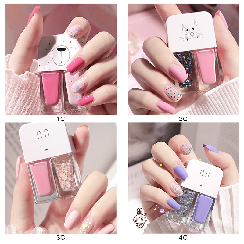 Bộ Sơn Móng Tay Không Mùi Nhanh Khô Jp5