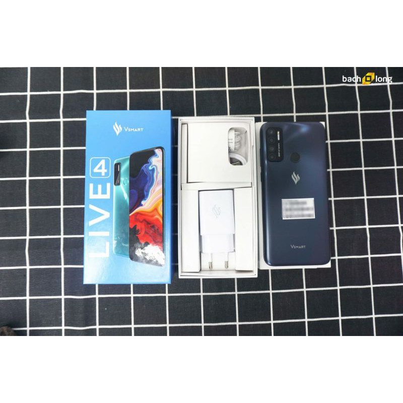 (Giá sốc) Điện thoại Vsmart live 4 bản (6g/64g) chính hãng mới 100% nguyên seal chíp 675 pin 5000 | BigBuy360 - bigbuy360.vn
