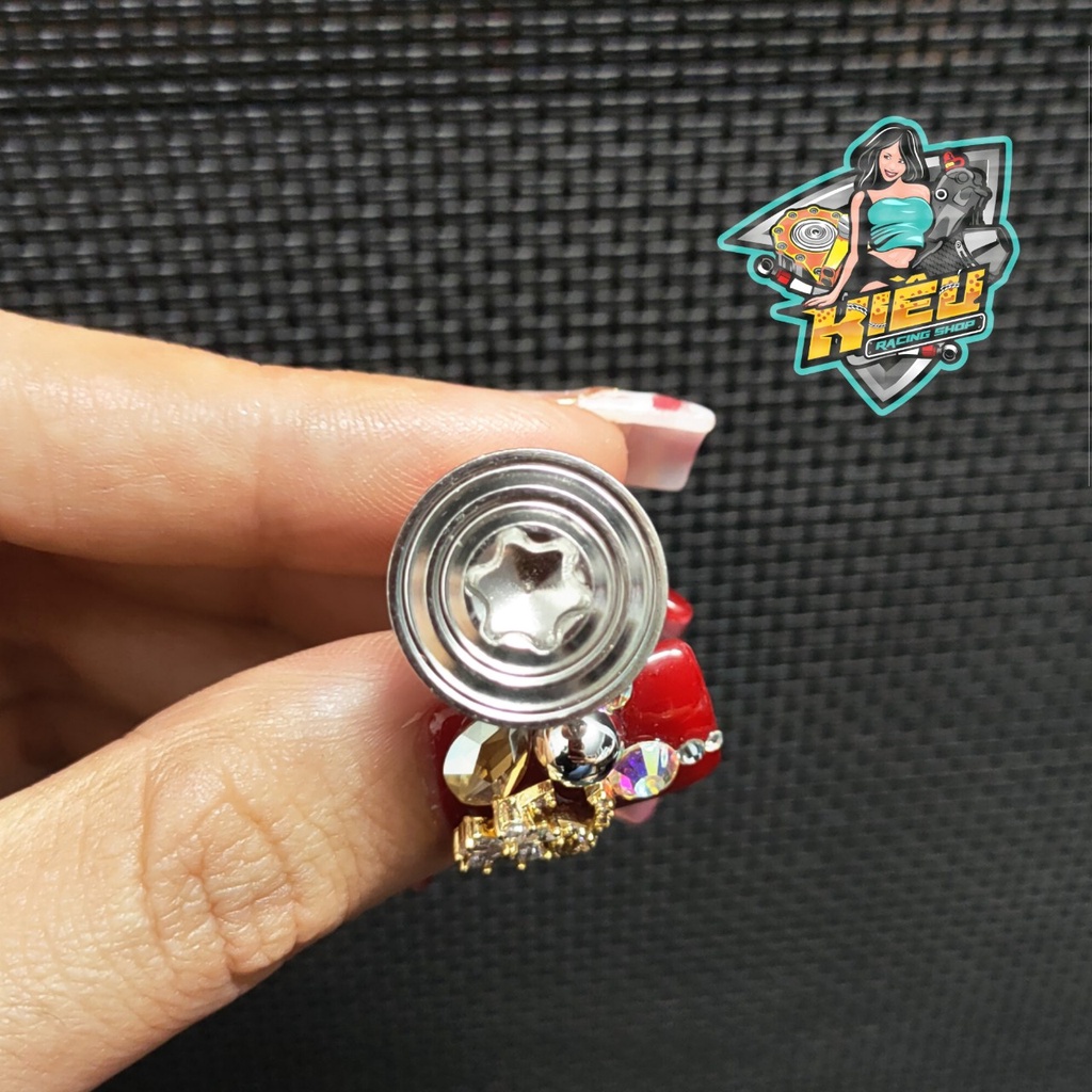 Ốc Đầu Dù Salaya Inox 304 6ly1p, 6ly 1.5p, 6ly2p