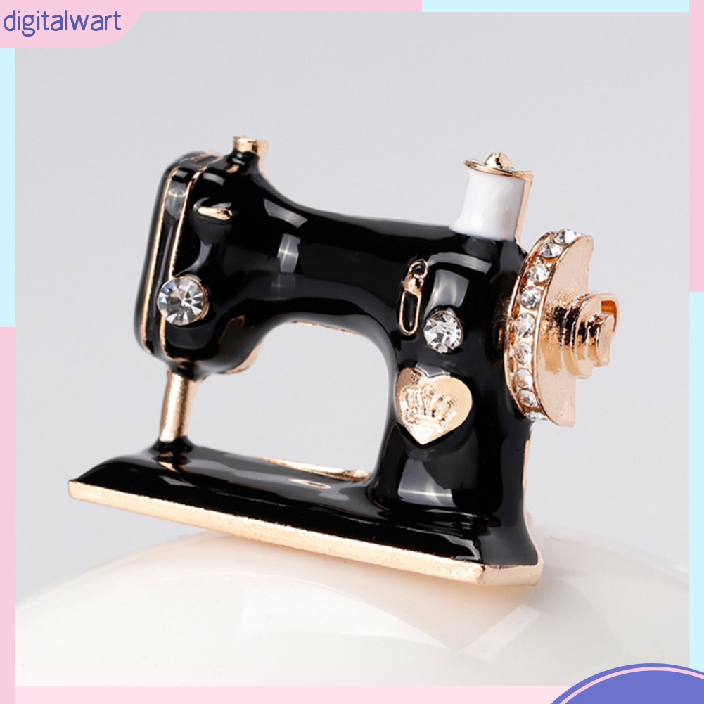 Ghim Cài Áo Hình Máy May Độc Đáo