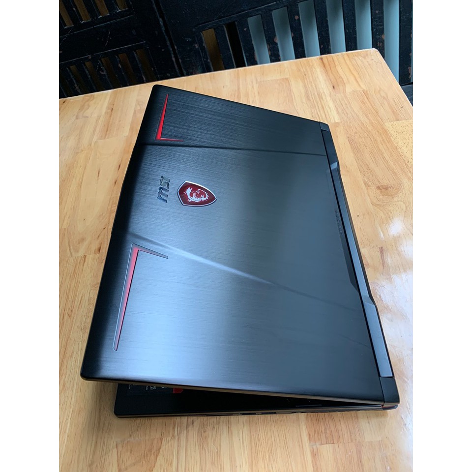 Laptop Gaming MSI GE63 7RD raider, i7 7700HQ, 256G +1T, GTX 1050Ti = 4G, 99% | BigBuy360 - bigbuy360.vn