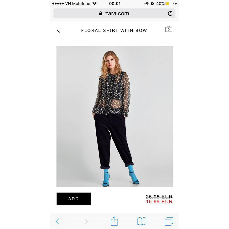 ÁO ZARA AUTHENTIC NEW TAG