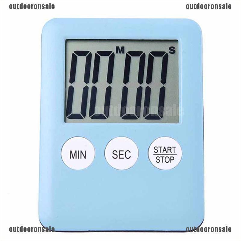 <ODOS> 1pc LCD Digital Screen Kitchen Timer Cooking Count Up Countdown Alarm Clock [hot]