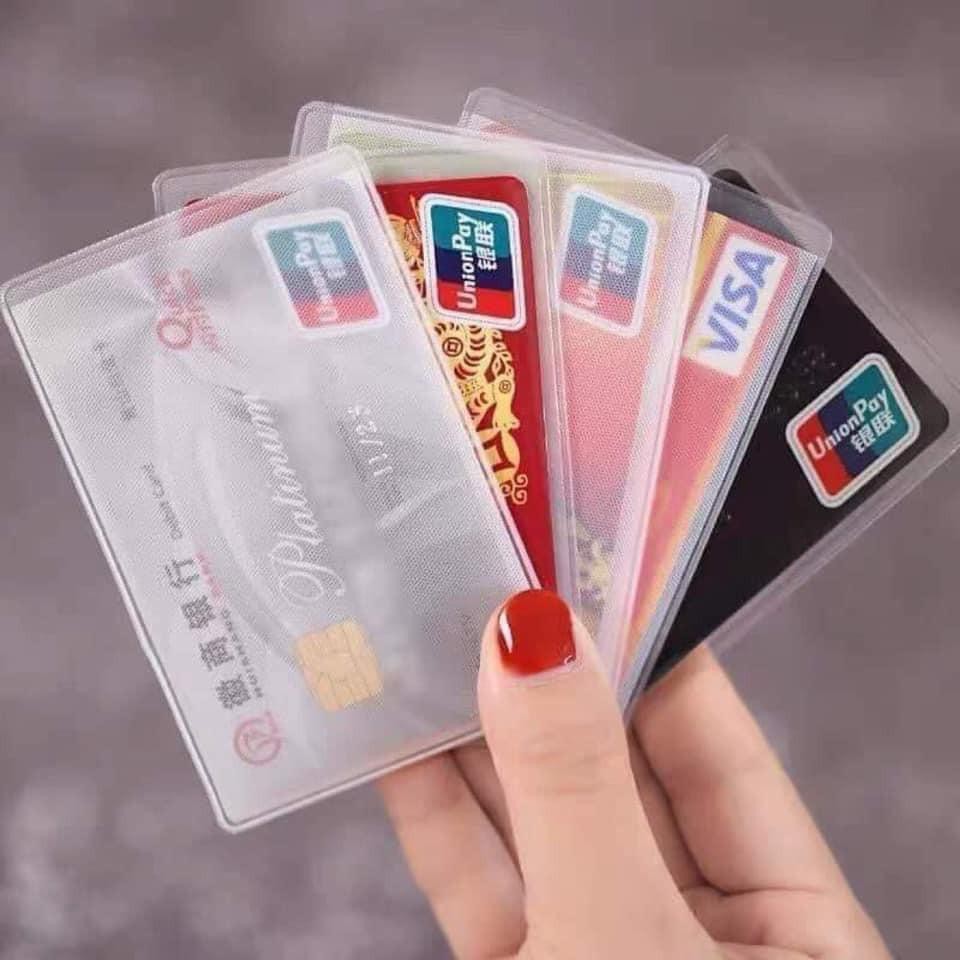 FREESHIP 50K_[COMBO 10] Bao đựng thẻ căn cước công dân CCCD, thẻ ngân hàng, bằng lái xe, Card visit