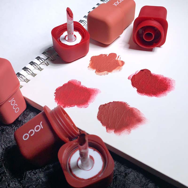 Son Môi Cho Màu Nhung Lì Kháng Nước Lâu Trôi Và Không Dính Cốc Hiệu JOCO