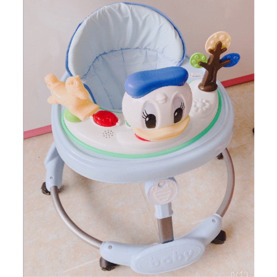 Xe tập đi tròn Vịt có nhạc đồ chơi
