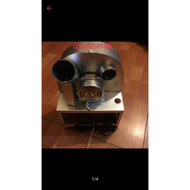 MÁY THÁI HÀNH TỎI CHẠY BẰNG MÔ TƠ ĐIỆN 220V BẢN ĐẸP  - TẶNG KÈM 3 LƯỠI DAO 30K BẢO HÀNH 6 THÁNG
