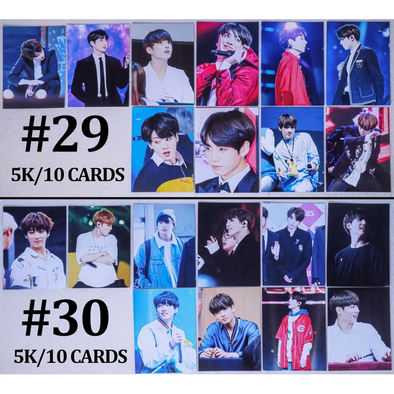 (Có sẵn) Sale set card JUNGKOOK BTS 2 | BigBuy360 - bigbuy360.vn