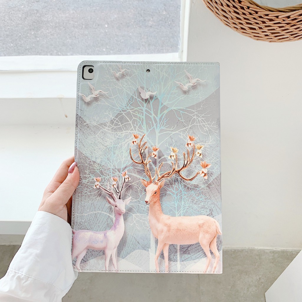 Bao da ipad Silicon hình Bó Hoa đẹp ốp iPad Pro 11/9.7/10.5/Air 3/10.2 gen7/8...MART CASE | BigBuy360 - bigbuy360.vn