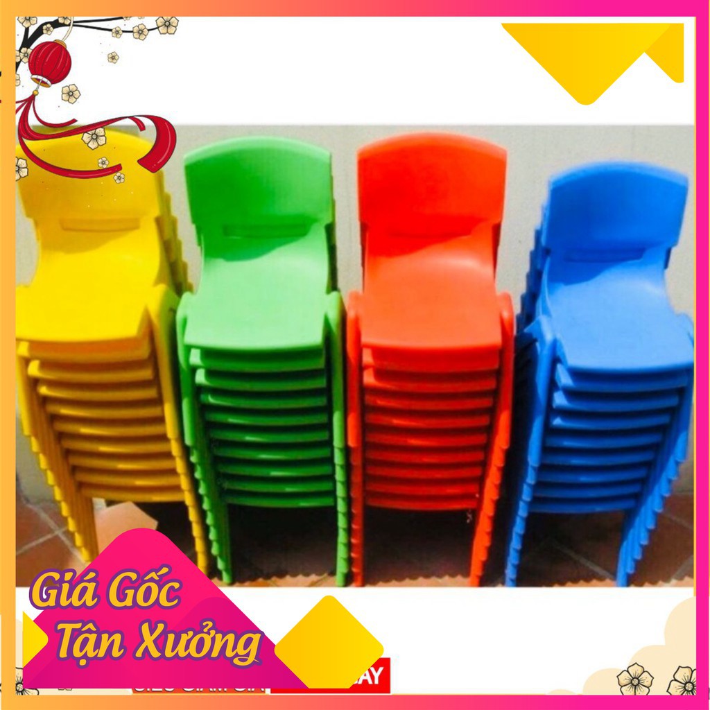 ghế nhựa , ghế nhựa đúc dành cho trẻ em mầm non nhiều mầu siêu chắc chắn thông minh giá rẻ | BigBuy360 - bigbuy360.vn