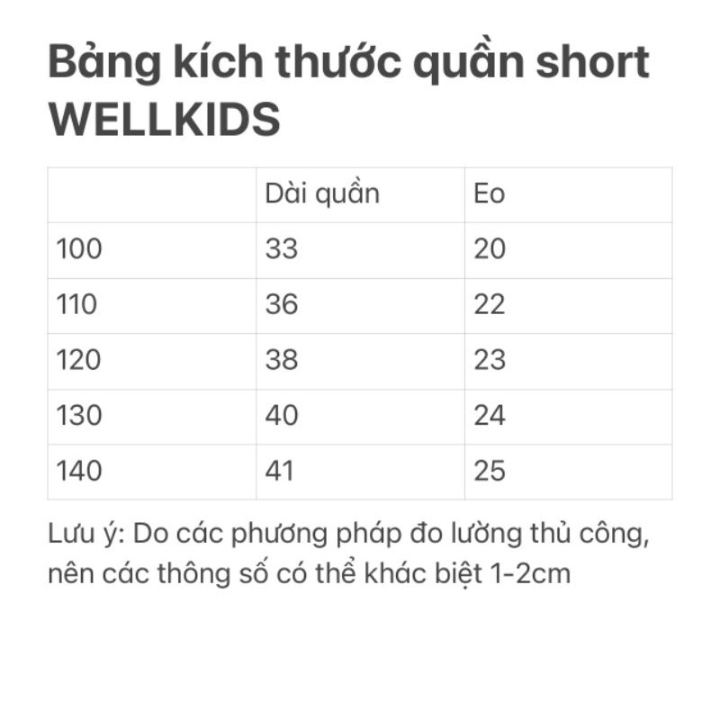 Quần Kaki bé trai WELLKIDS quần short cho bé họa tiết đáng yêu