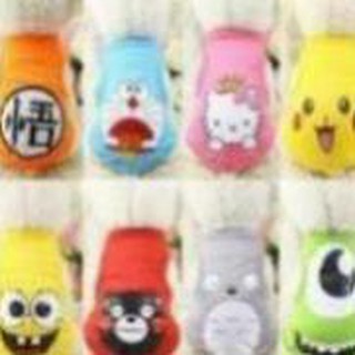 Hsvn áo in hoạt hình cho chó mèo hgntd