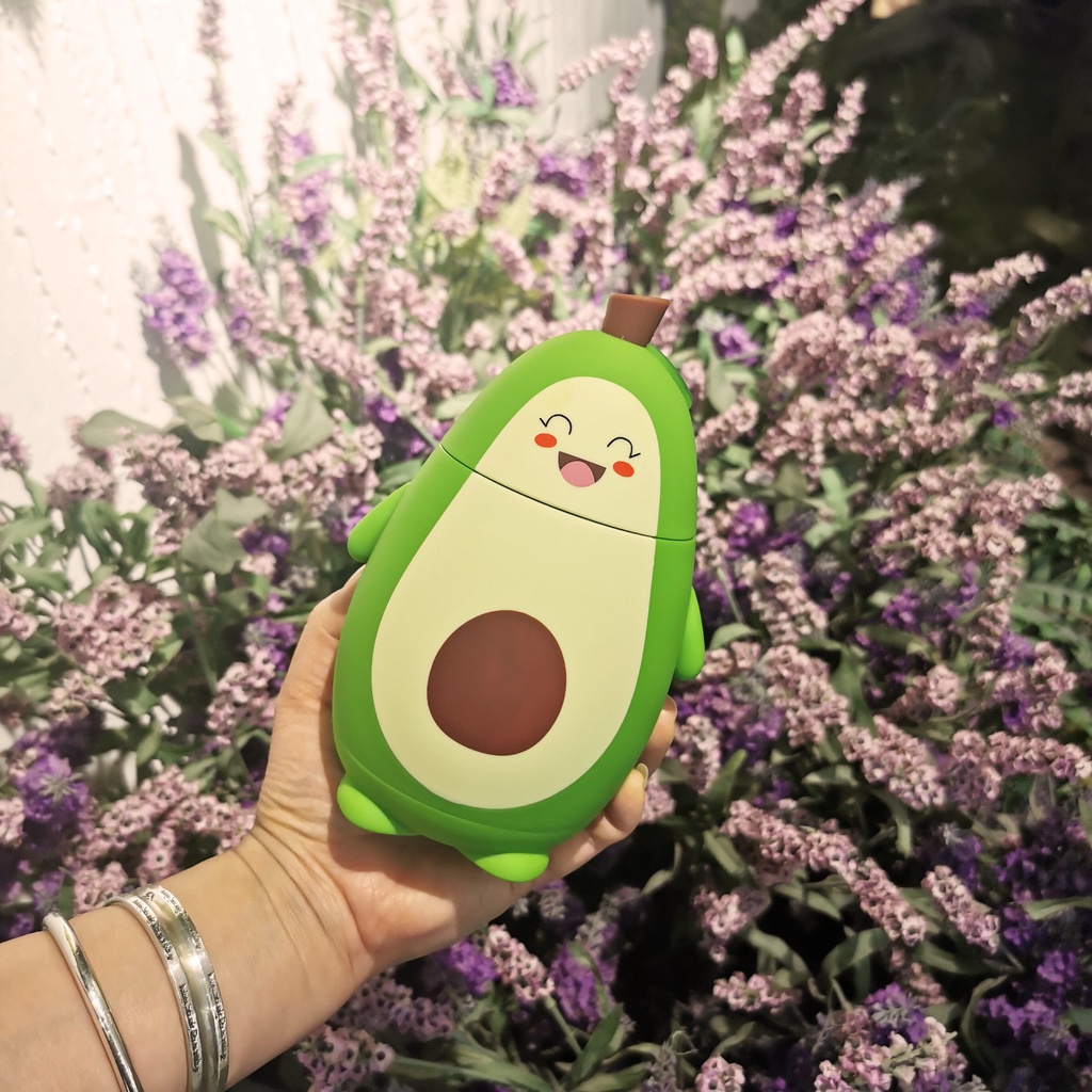 Quả Bơ Thủy Tinh Hai Lớp Cách Nhiệt Phong Cách Hoạt Hình 2022