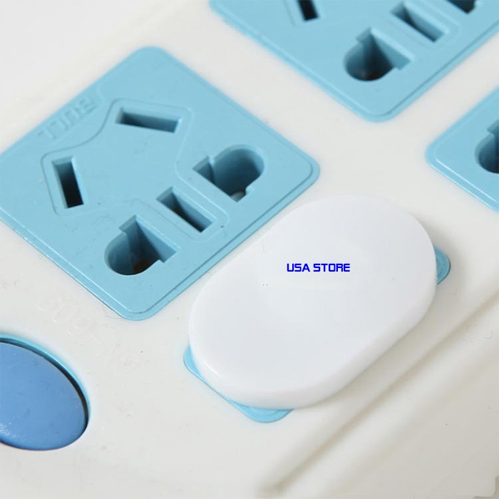 [FREESHIP] Bộ 20 Nút Bịt Ổ Điện Chống Giật Loại 2/3 Chân Nhựa ABS Siêu Bền, Chống Nhiệt Cao Cấp, An Toàn Cho Bé