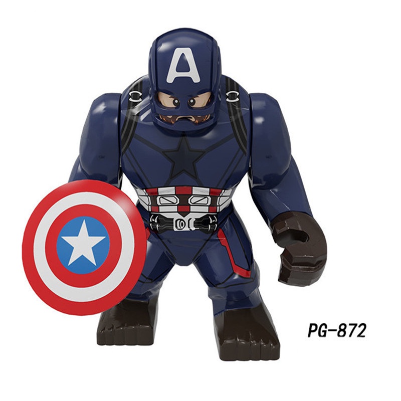 Marvel Avengers Battle Thanos Hulk Iron Man Ant-Man Mô hình tượng nhỏ Xây dựng Khối xây dựng Đồ chơi cho bé trai Quà tặng
