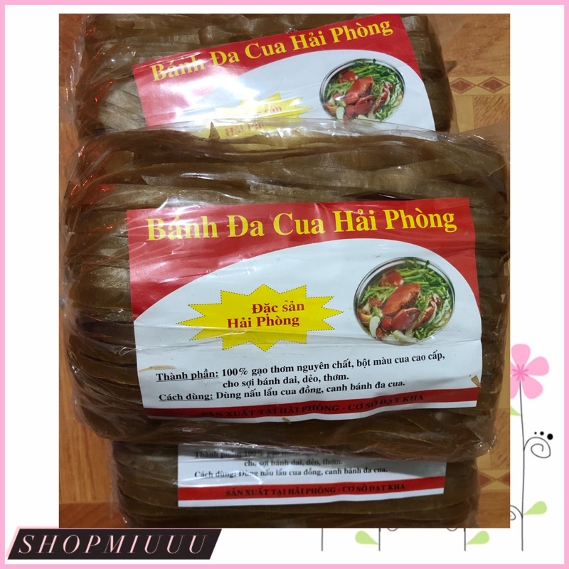 Bánh đa cua Hải Phòng-500gr