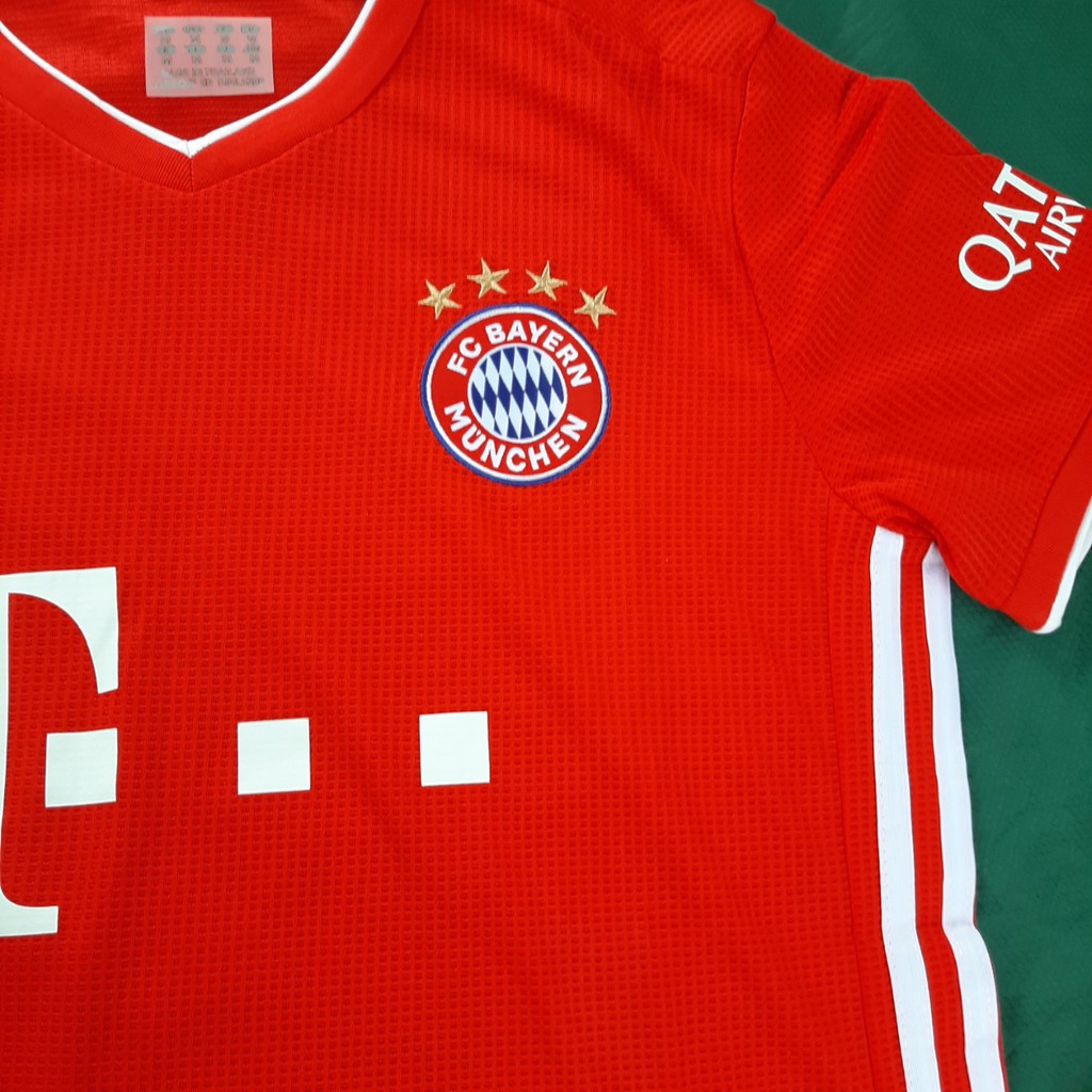 [Sale OFF] Áo bóng đá cao cấp CLB Bayern Munich, mùa đỏ