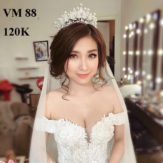 vương miện đính ngọc và đá cao cấp vm88