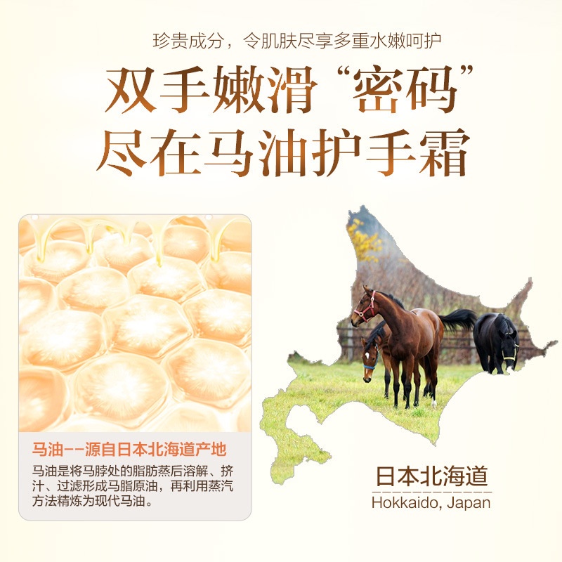 [Hàng mới về] Kem dầu ngựa LIFUSHA dưỡng ẩm chống nứt nẻ chăm sóc cho bàn tay