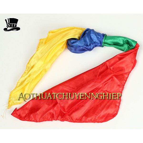 Ảo thuật khăn đổi màu nhỏ, khăn vuốt đổi màu hàng nhập vuốt chuẩn mượt không vướng