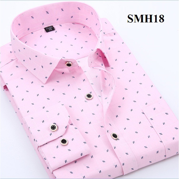 Áo sơ mi nam dài tay SMH18