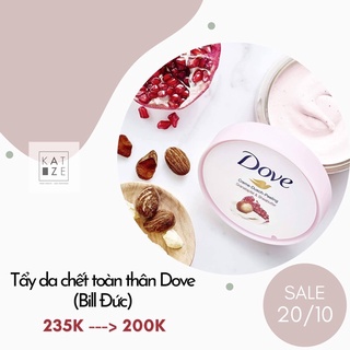 Tẩy da chết toàn thân Dove
