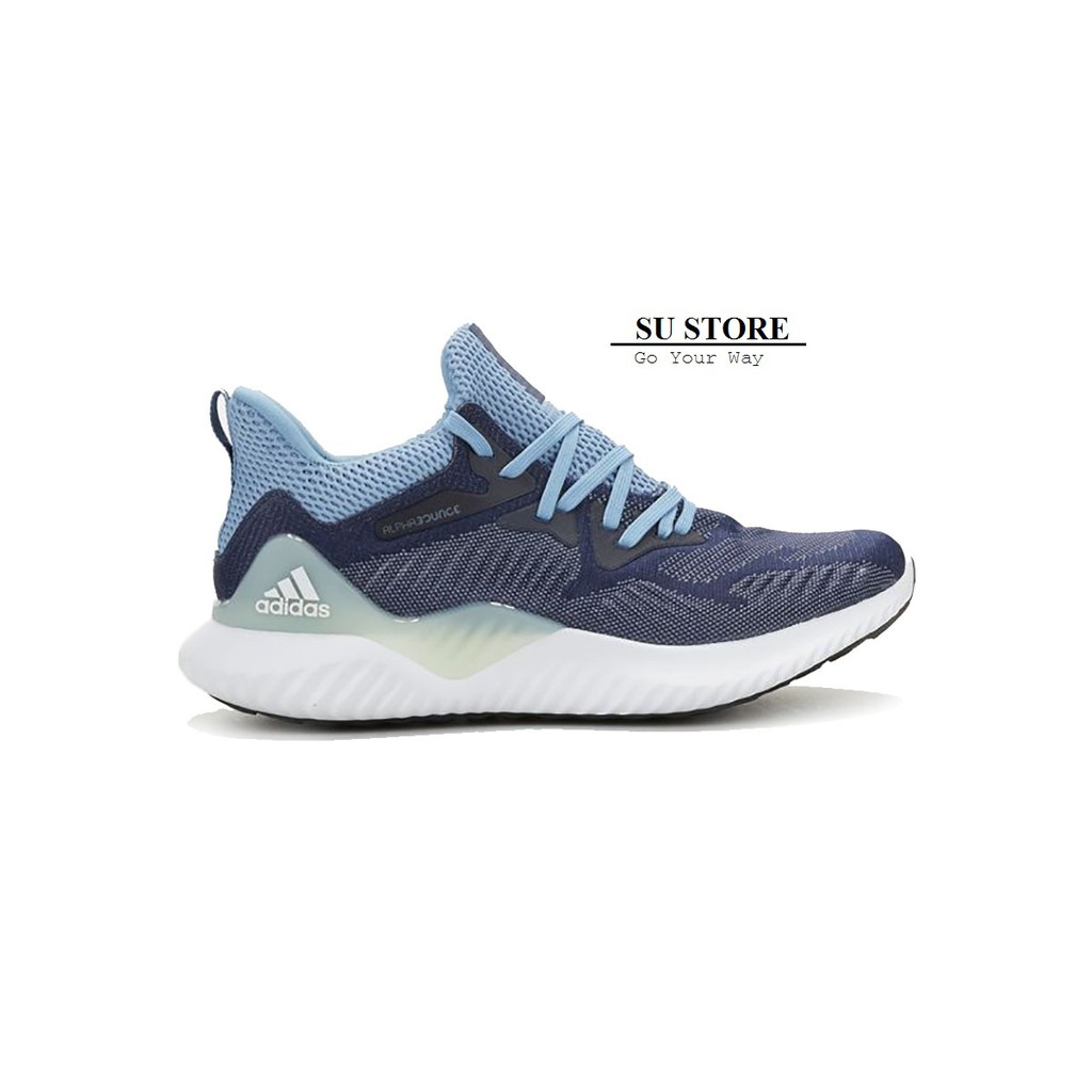 Giày thể thao, Giày  Sneaker Adidas Alphabounce Beyond Màu Xanh Dương ( Blue)- Hàng Cao Cấp, Hình Thật 100%