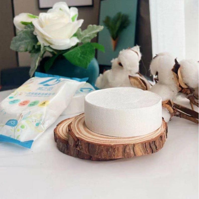 SS5039 Khăn tắm nén du lịch bằng cotton dùng một lần tiện lợi