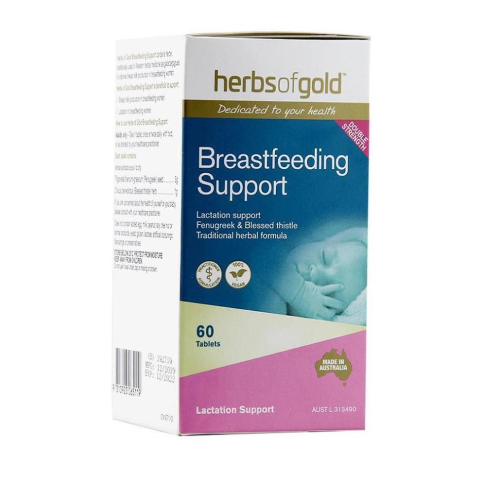 Viên uống lợi sữa Herbs Of Gold Breastfeeding Support