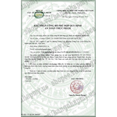 Viên uống dầu cá Omega 3 Nature Made Fish Oil 1200mg của Mỹ