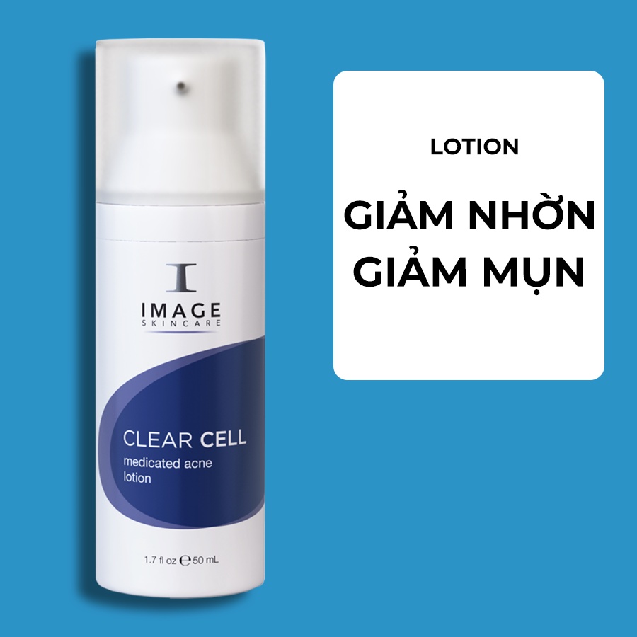 [HÀNG NHẬP KHẨU] Lotion Giúp Giảm Mụn Image Skincare Clear Cell Clarifying Acne - Medicated Acne Lotion