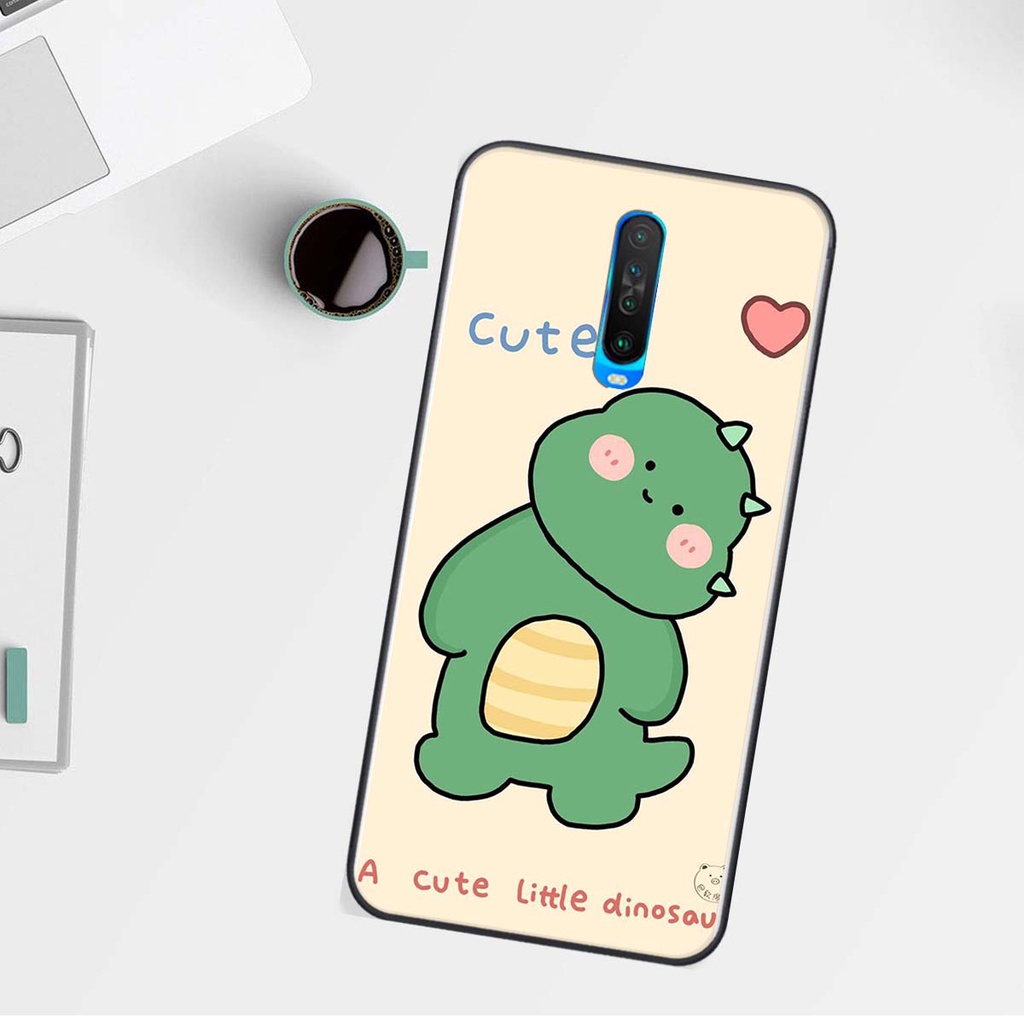 Ốp lưng Xiaomi REDMI K30 in hình khủng long , gấu nâu xinh xắn, siêu cute  mà còn vô cùng RẺ -ĐẸP