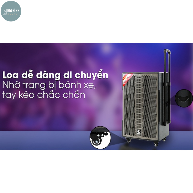 Loa kéo karaoke Dalton TS-15G500X Tổng công suất 600W - Chính hãng