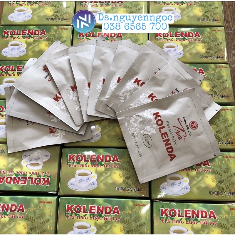 Trà thảo dược túi lọc KOLENDA (trà táo bón)