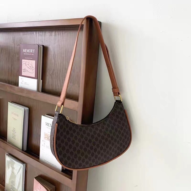 Túi xách nữ Vintage mẫu hoạ tiết cổ điển Bắc Âu