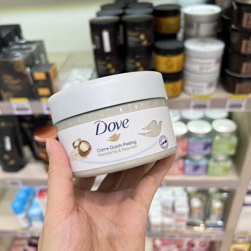 Tẩy Da Chết Body Dove Giúp Da Trắng Sáng, Dưỡng Ẩm