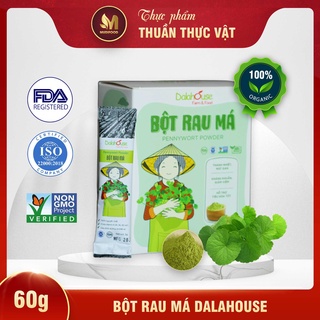 Bột Rau Má Hữu Cơ Nguyên Chất Sấy Lạnh Dalahouse