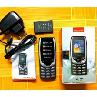 Điện thoại 2 sim giá rẻ Masstel A131 Mới 100% Fullbox, pin trâu bảo hành 12Tháng