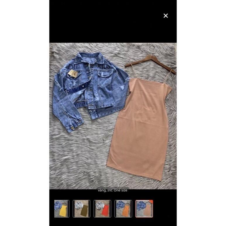 Váy body 2 dây mẫu mới siêu hot 2020 _ sexy tôn dáng _ đủ màu cho nàng năng động | BigBuy360 - bigbuy360.vn