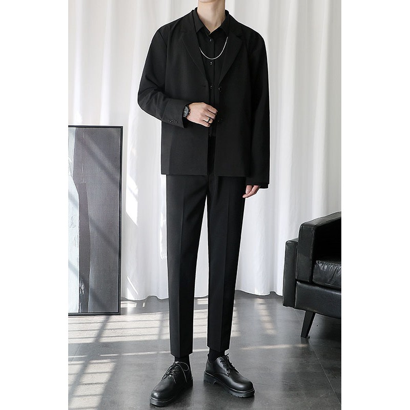 [Order Áo blazer Nam áo vest phong cách Hàn Quốc[có combo quần]