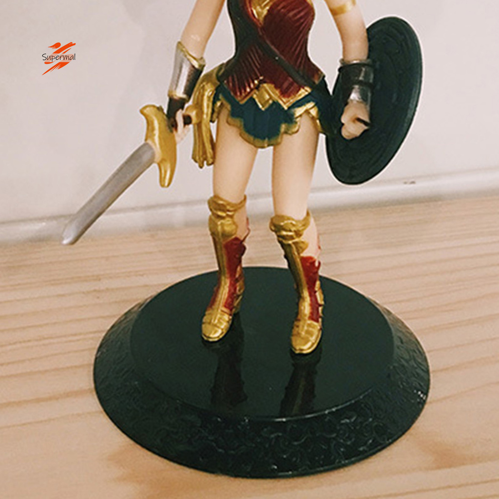 Mô Hình Đồ Chơi Wonder Woman Dễ Thương Trang Trí Xe Hơi