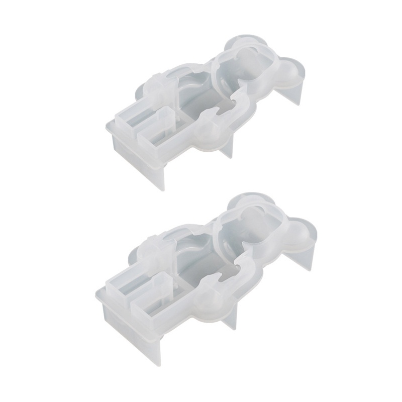 Khuôn Silicone Làm Nến Hình Gấu Độc Đáo