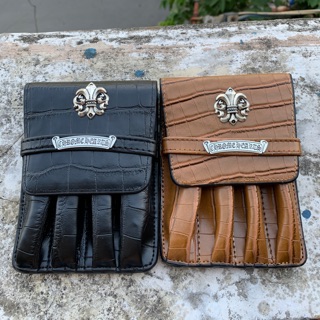 Bao da bút ký Chrome Hearts (chứa 4 bút)