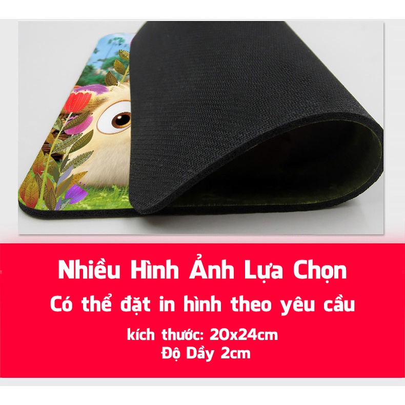 &lt;27 mẫu&gt;Lót chuột máy tính Anime Spy x Family kích cỡ bàn di chuột lớn 20x24cm chất liệu mouse pad bằng cao su