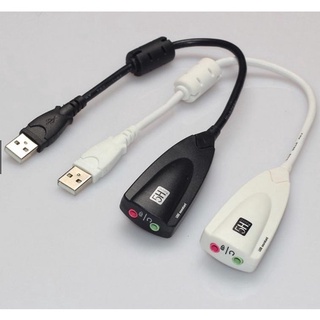 Cáp chuyển USB to Sound Card 7.1 (Chuyển âm thanh từ USB ra 3.5)