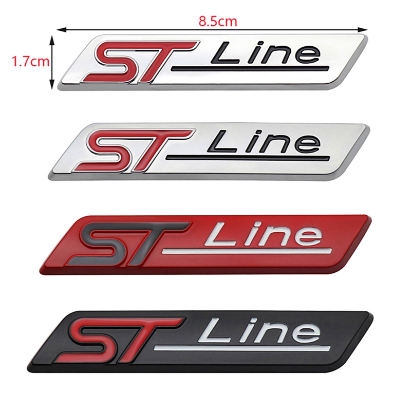Miếng Dán Chữ St Line Trang Trí Xe Hơi Ford Fiesta Focus Mondeo