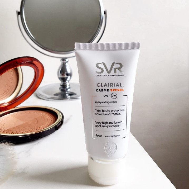 Kem làm mờ vết nám và chống nắng SVR Clairial Creme SPF 50+