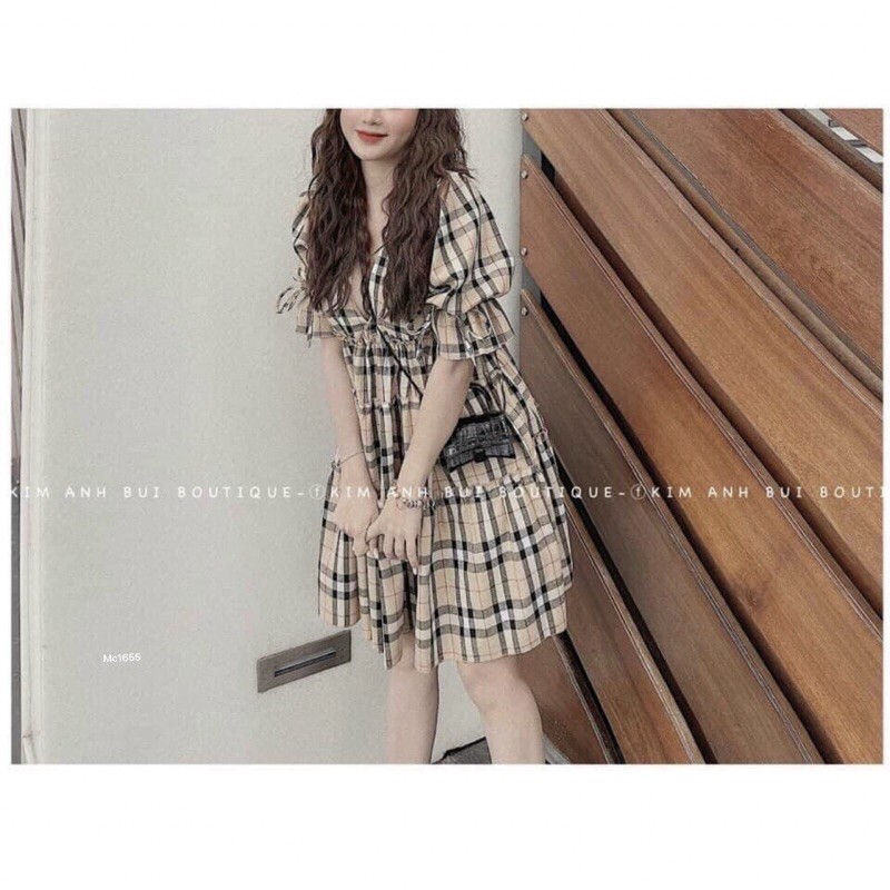 VÁY KẺ BBR BABYDOLL QUẢNG CHÂU CỰC HOT V30 | BigBuy360 - bigbuy360.vn